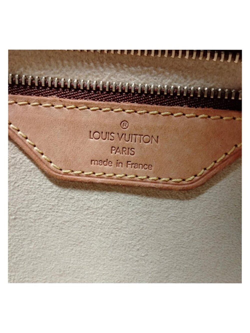 Authentic Louis Vuitton Cabas Piano Monogram Canvas Tote Shoulder Bag - Picture 14 of 15